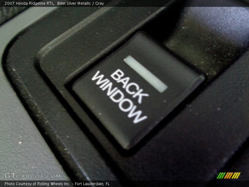 Billet Silver Metallic / Gray 2007 Honda Ridgeline RTL
