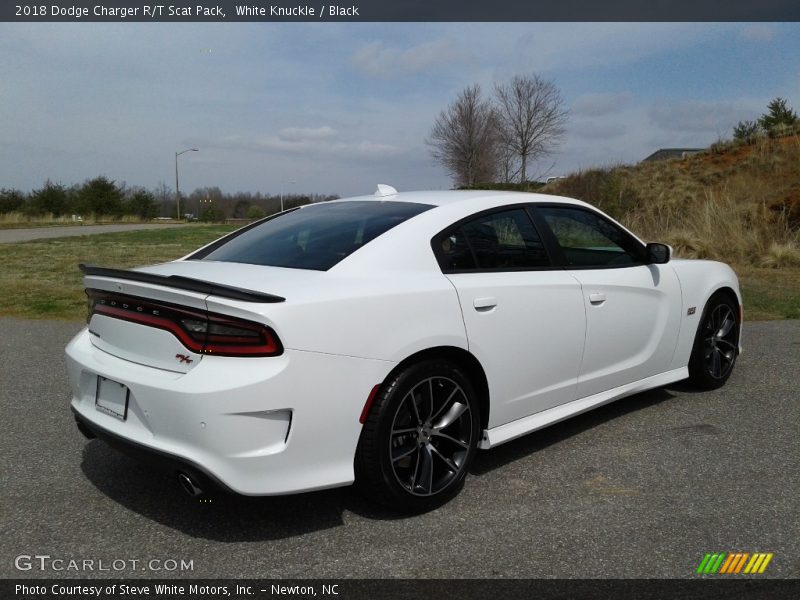 White Knuckle / Black 2018 Dodge Charger R/T Scat Pack