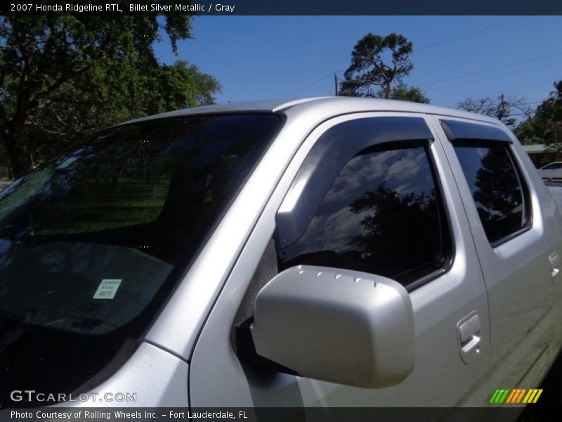 Billet Silver Metallic / Gray 2007 Honda Ridgeline RTL