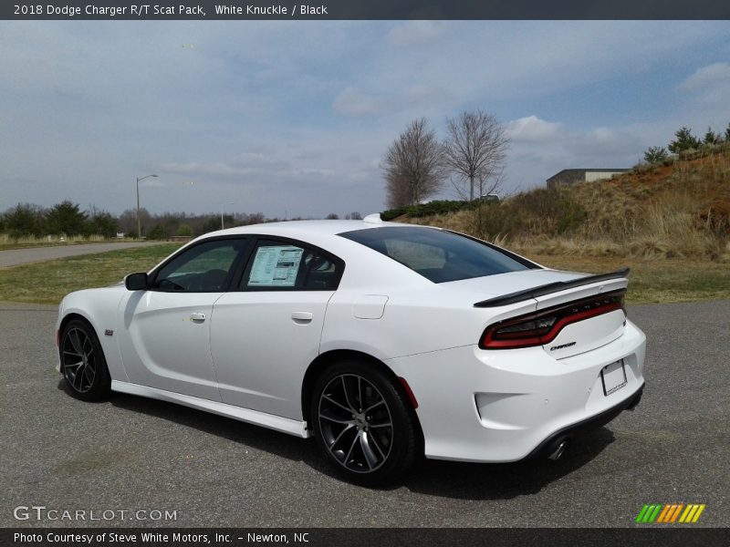 White Knuckle / Black 2018 Dodge Charger R/T Scat Pack