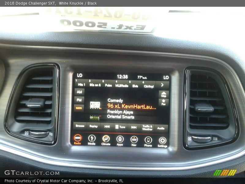 White Knuckle / Black 2018 Dodge Challenger SXT