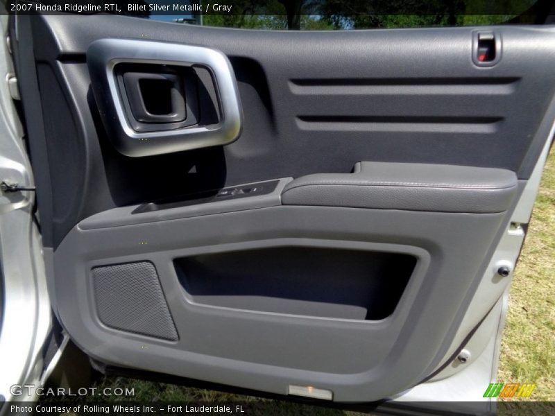 Billet Silver Metallic / Gray 2007 Honda Ridgeline RTL