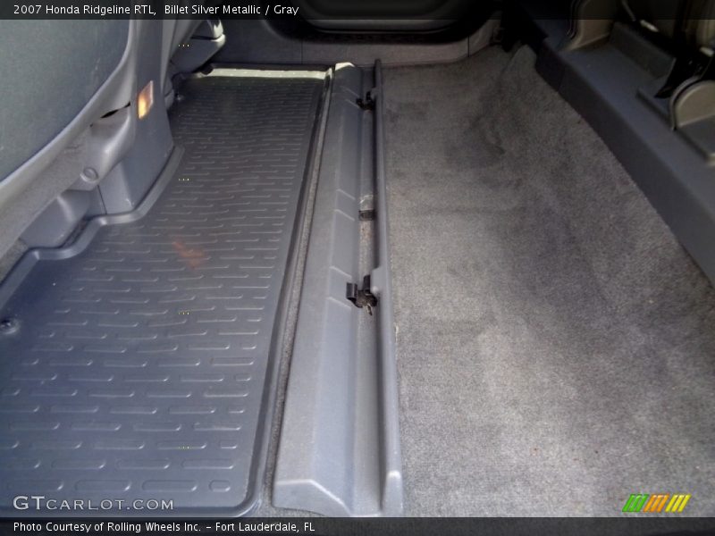 Billet Silver Metallic / Gray 2007 Honda Ridgeline RTL