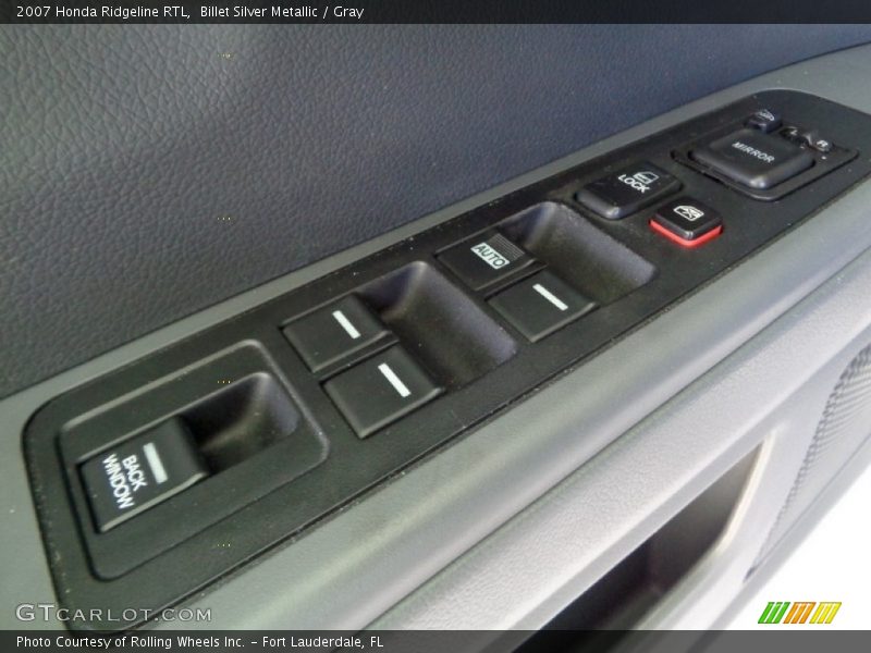 Billet Silver Metallic / Gray 2007 Honda Ridgeline RTL
