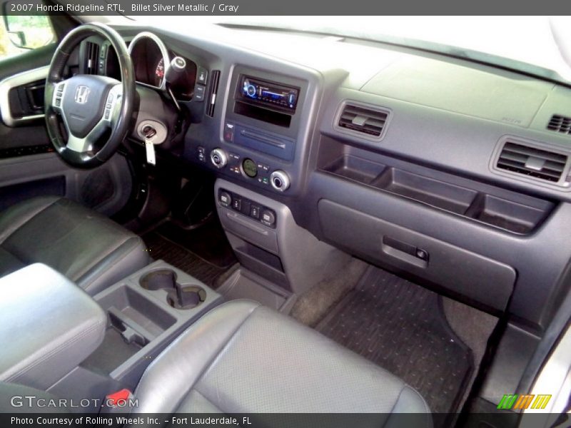 Billet Silver Metallic / Gray 2007 Honda Ridgeline RTL