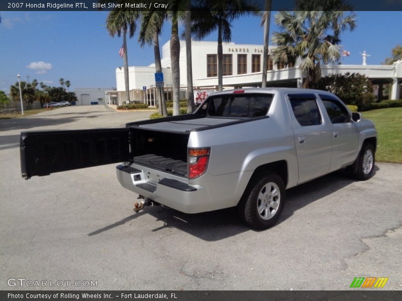 Billet Silver Metallic / Gray 2007 Honda Ridgeline RTL