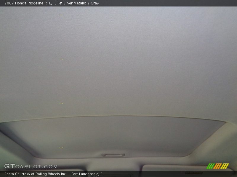 Billet Silver Metallic / Gray 2007 Honda Ridgeline RTL