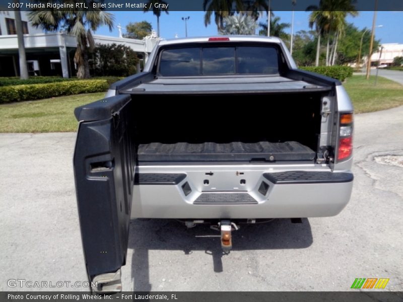 Billet Silver Metallic / Gray 2007 Honda Ridgeline RTL