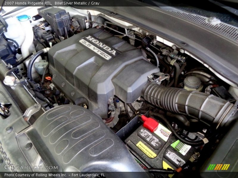 Billet Silver Metallic / Gray 2007 Honda Ridgeline RTL
