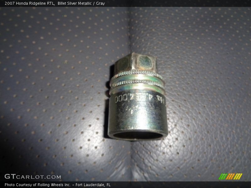 Billet Silver Metallic / Gray 2007 Honda Ridgeline RTL