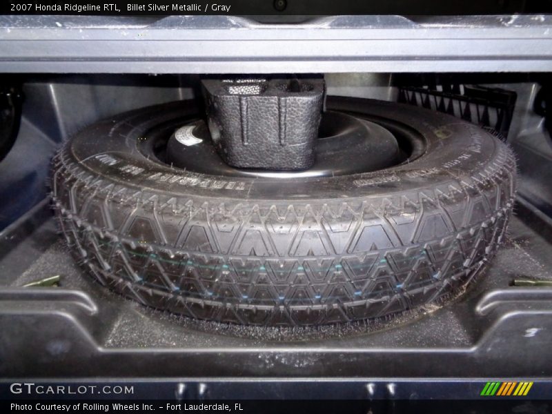 Billet Silver Metallic / Gray 2007 Honda Ridgeline RTL