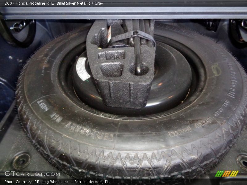 Billet Silver Metallic / Gray 2007 Honda Ridgeline RTL