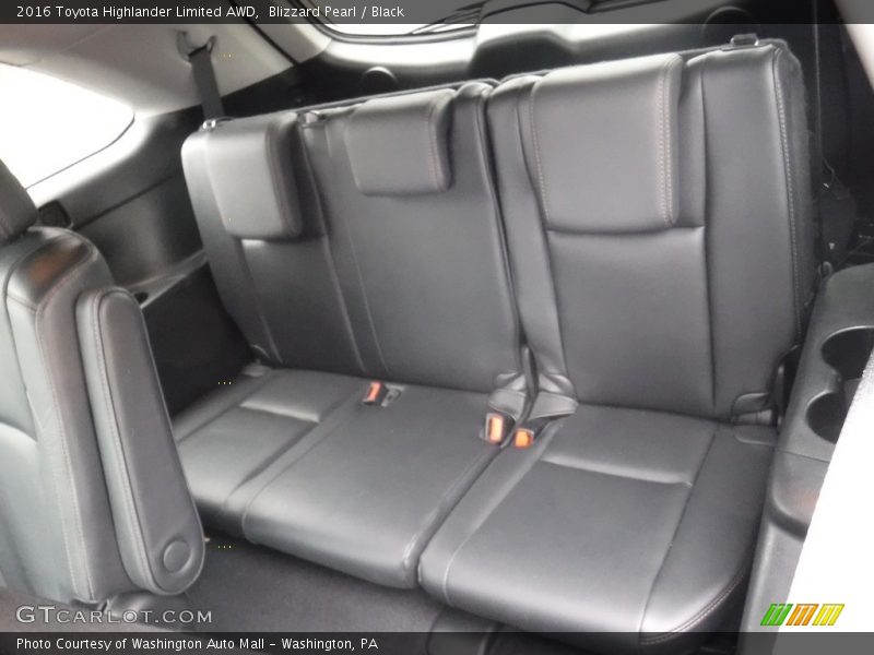 Blizzard Pearl / Black 2016 Toyota Highlander Limited AWD