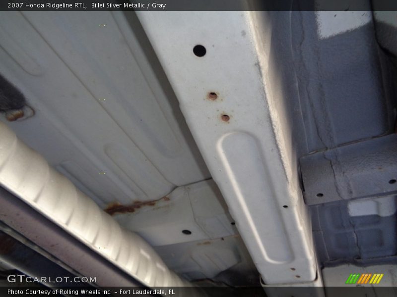 Billet Silver Metallic / Gray 2007 Honda Ridgeline RTL