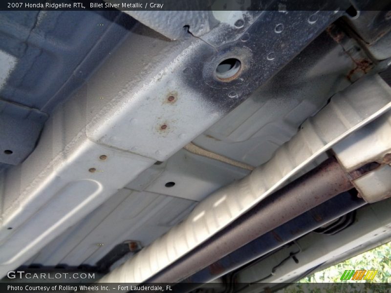 Billet Silver Metallic / Gray 2007 Honda Ridgeline RTL