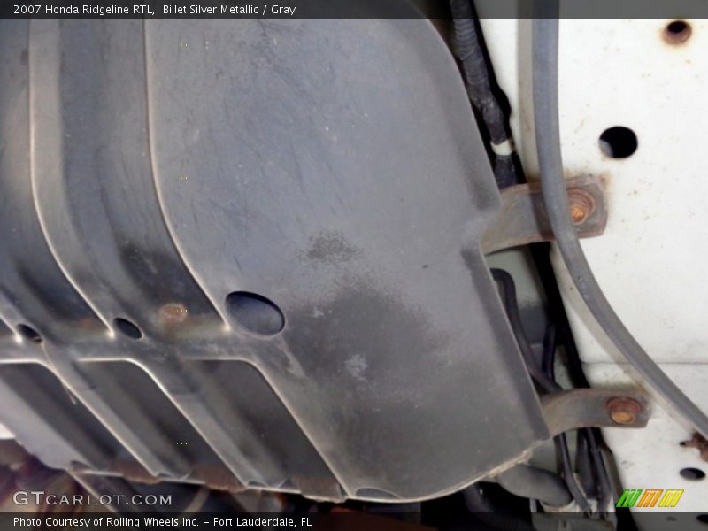 Billet Silver Metallic / Gray 2007 Honda Ridgeline RTL