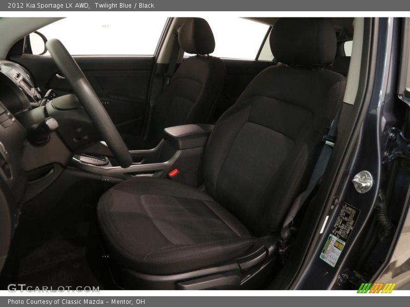 Twilight Blue / Black 2012 Kia Sportage LX AWD