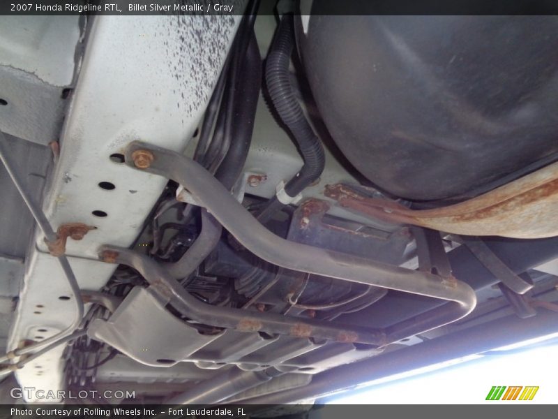 Billet Silver Metallic / Gray 2007 Honda Ridgeline RTL