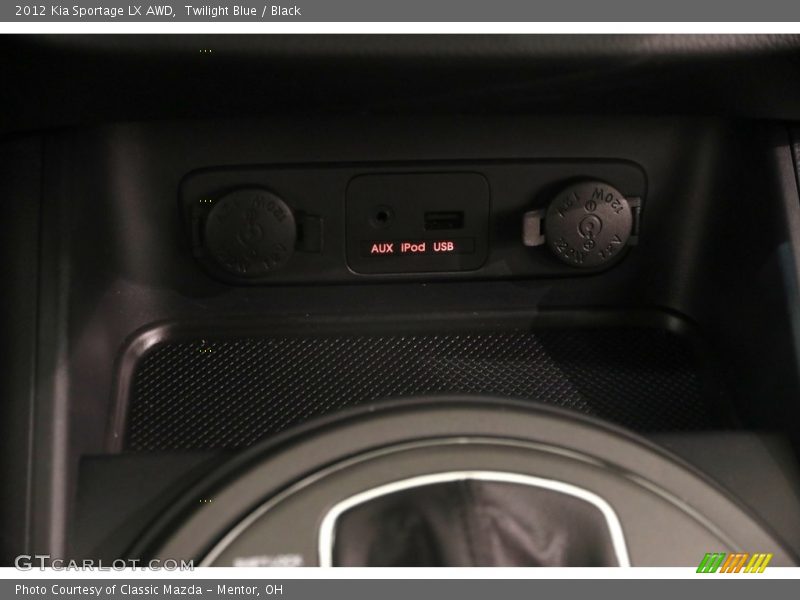 Twilight Blue / Black 2012 Kia Sportage LX AWD
