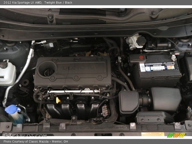 Twilight Blue / Black 2012 Kia Sportage LX AWD