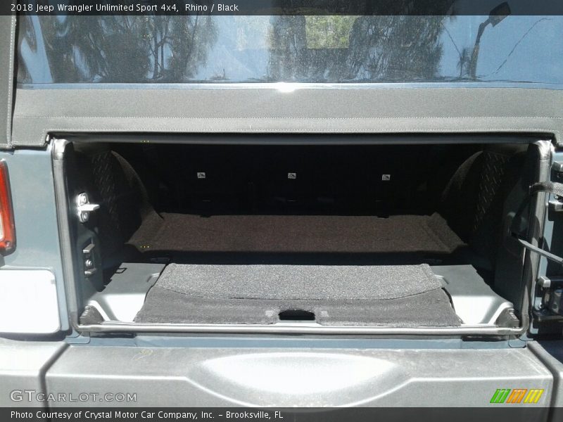 Rhino / Black 2018 Jeep Wrangler Unlimited Sport 4x4
