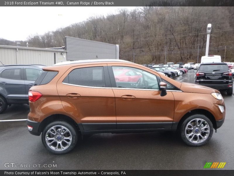 Canyon Ridge / Ebony Black 2018 Ford EcoSport Titanium 4WD