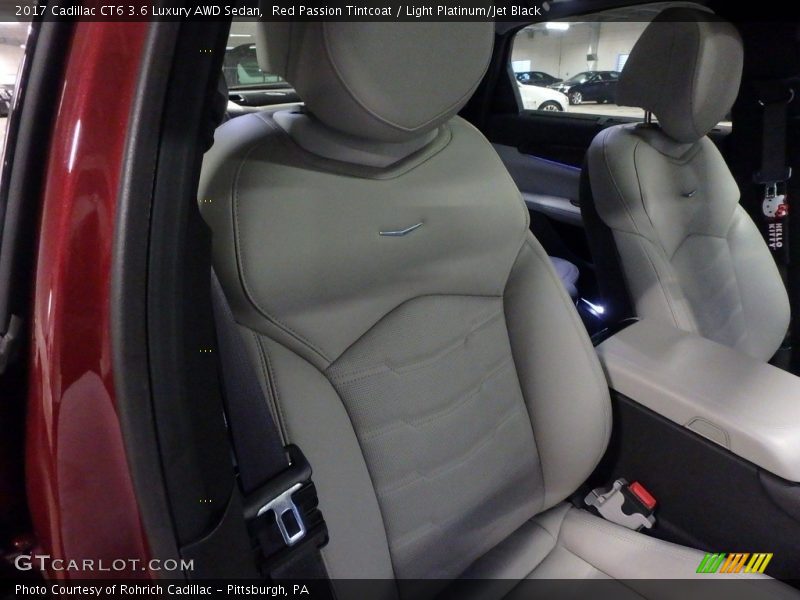 Red Passion Tintcoat / Light Platinum/Jet Black 2017 Cadillac CT6 3.6 Luxury AWD Sedan