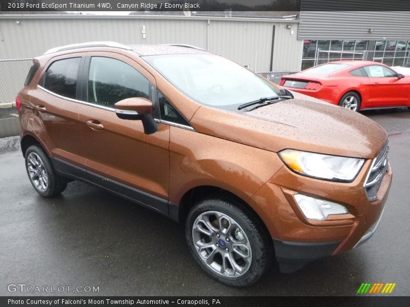 Canyon Ridge / Ebony Black 2018 Ford EcoSport Titanium 4WD