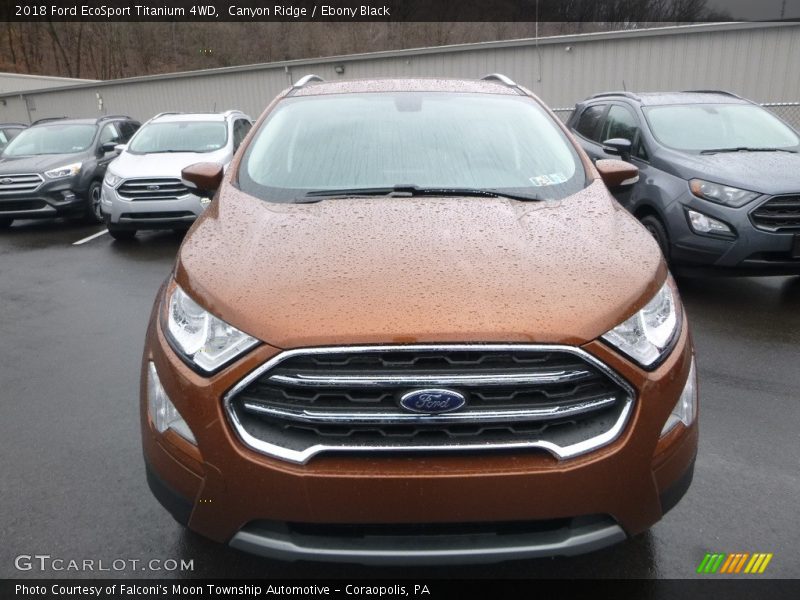 Canyon Ridge / Ebony Black 2018 Ford EcoSport Titanium 4WD