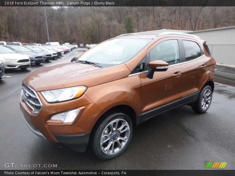 Canyon Ridge / Ebony Black 2018 Ford EcoSport Titanium 4WD