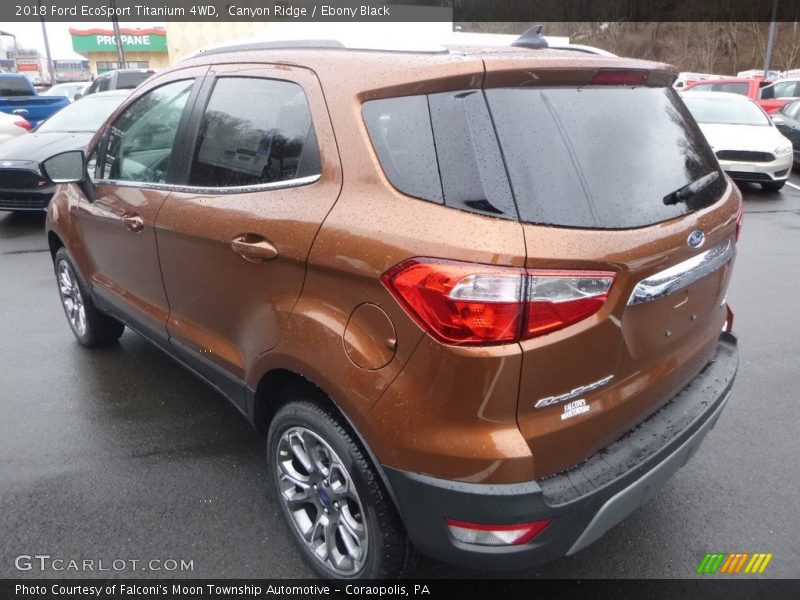 Canyon Ridge / Ebony Black 2018 Ford EcoSport Titanium 4WD