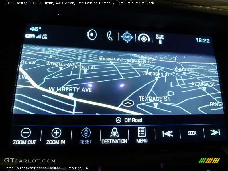 Red Passion Tintcoat / Light Platinum/Jet Black 2017 Cadillac CT6 3.6 Luxury AWD Sedan