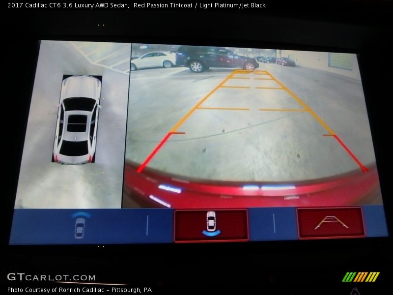 Red Passion Tintcoat / Light Platinum/Jet Black 2017 Cadillac CT6 3.6 Luxury AWD Sedan