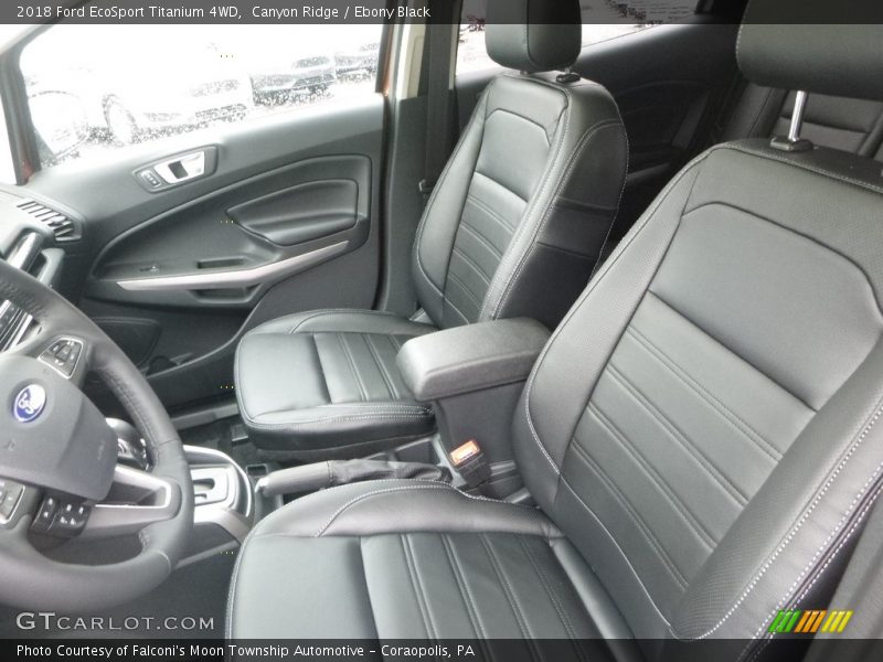 Canyon Ridge / Ebony Black 2018 Ford EcoSport Titanium 4WD