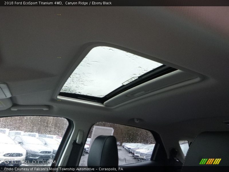 Canyon Ridge / Ebony Black 2018 Ford EcoSport Titanium 4WD