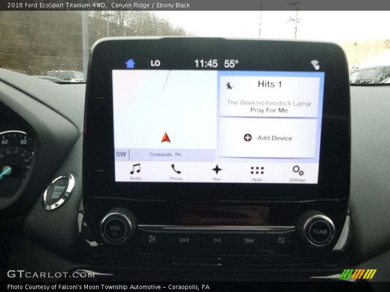 Canyon Ridge / Ebony Black 2018 Ford EcoSport Titanium 4WD