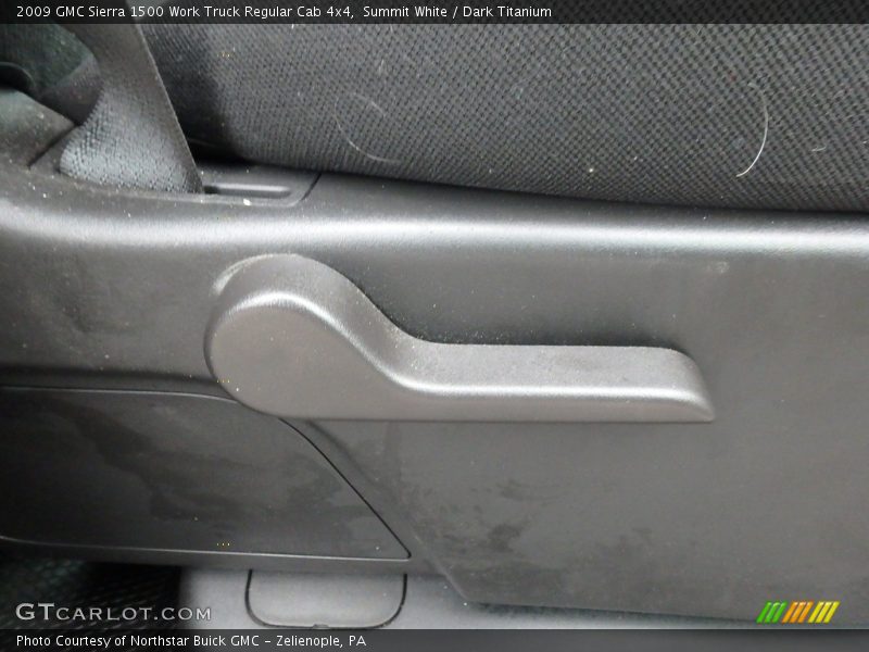 Summit White / Dark Titanium 2009 GMC Sierra 1500 Work Truck Regular Cab 4x4