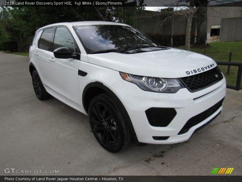 Fuji White / Ebony/Pimento 2018 Land Rover Discovery Sport HSE