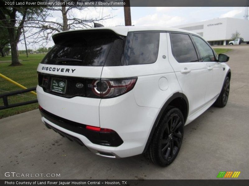 Fuji White / Ebony/Pimento 2018 Land Rover Discovery Sport HSE