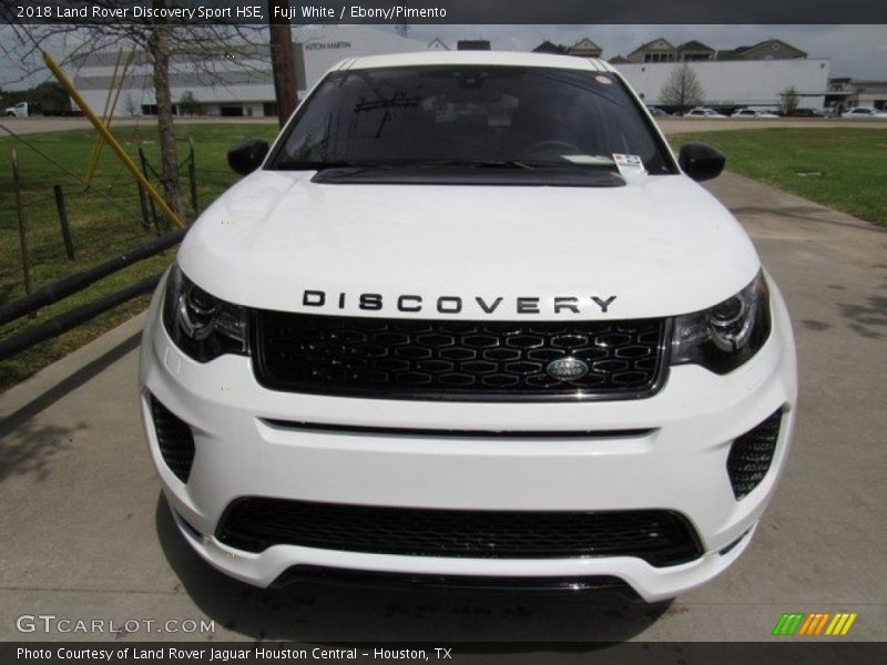 Fuji White / Ebony/Pimento 2018 Land Rover Discovery Sport HSE