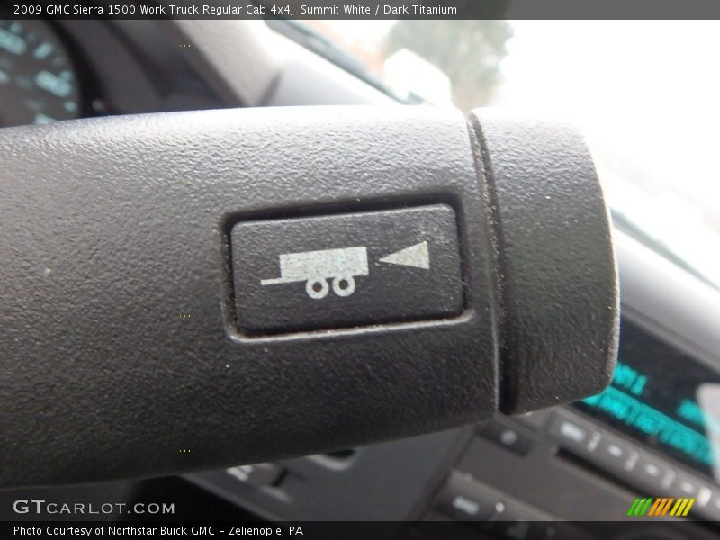 Summit White / Dark Titanium 2009 GMC Sierra 1500 Work Truck Regular Cab 4x4