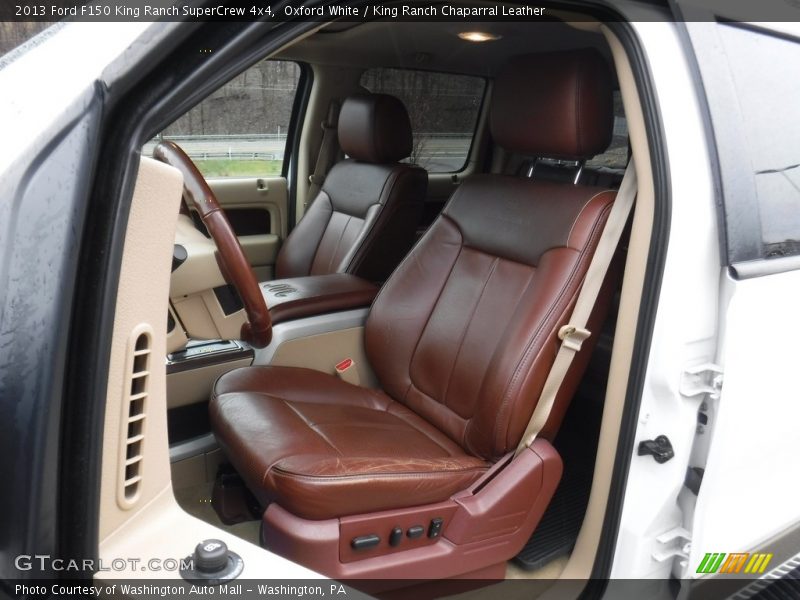 Oxford White / King Ranch Chaparral Leather 2013 Ford F150 King Ranch SuperCrew 4x4