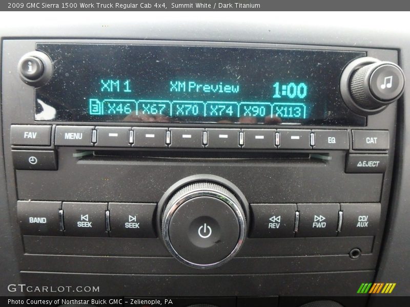 Summit White / Dark Titanium 2009 GMC Sierra 1500 Work Truck Regular Cab 4x4