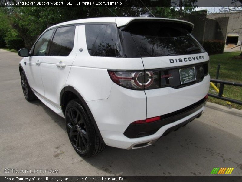 Fuji White / Ebony/Pimento 2018 Land Rover Discovery Sport HSE