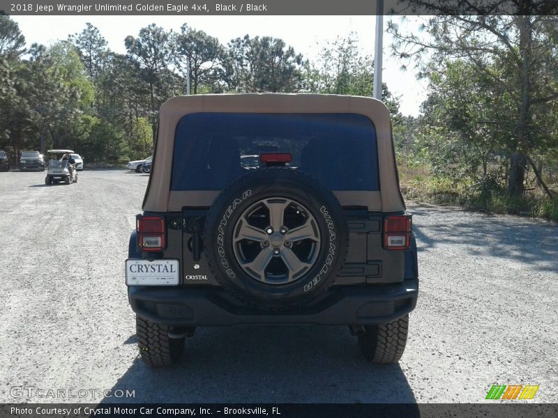 Black / Black 2018 Jeep Wrangler Unlimited Golden Eagle 4x4