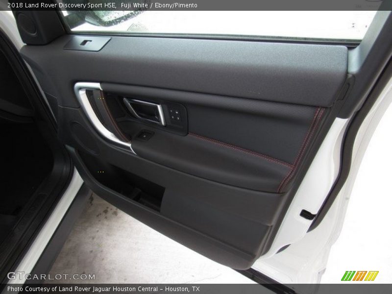 Fuji White / Ebony/Pimento 2018 Land Rover Discovery Sport HSE