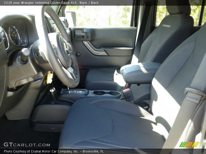 Black / Black 2018 Jeep Wrangler Unlimited Golden Eagle 4x4