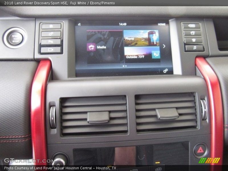 Fuji White / Ebony/Pimento 2018 Land Rover Discovery Sport HSE