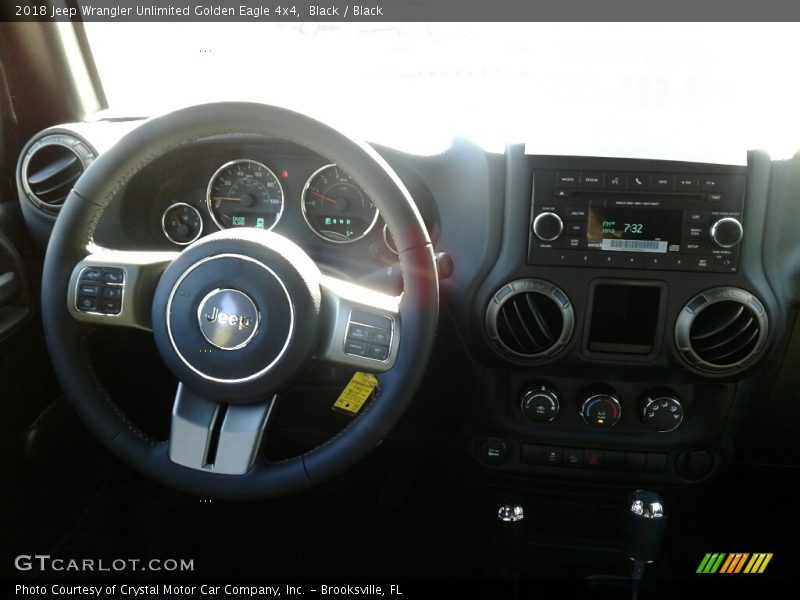 Black / Black 2018 Jeep Wrangler Unlimited Golden Eagle 4x4