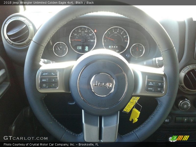 Black / Black 2018 Jeep Wrangler Unlimited Golden Eagle 4x4